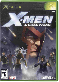 X-Men Legends PAL Xbox PAL box art
